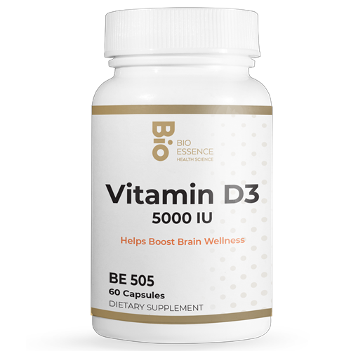 Vitamin D3 5000 IU 60 caps Bio Essence Health Science BE505