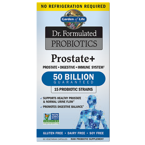Dr. Formulated Probiotics Prostate+ Shelf Stable Garden of Life G12005