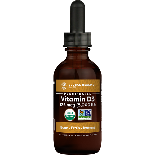 Plant-Based Vitamin D3 Global Healing GLH638