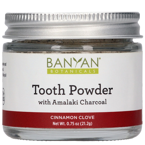 Tooth Powder Cinnamon Clove 0.75 oz Banyan Botanicals B7531
