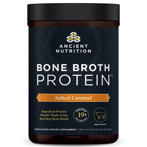 Bone Broth Prot Beef Salt Car 20 serv Ancient Nutrition DA2448