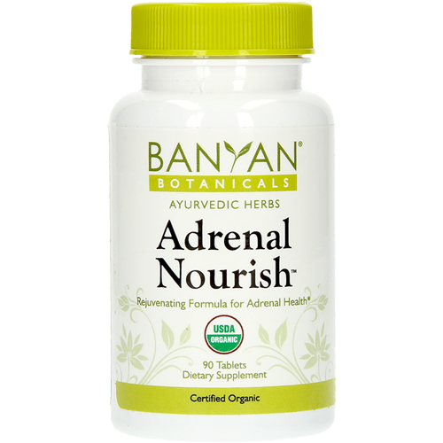 Adrenal Nourish Organic 90 tabs Banyan Botanicals B14311