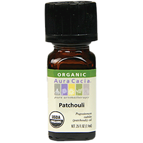 Patchouli Organic Essential Oil .25 oz Aura Cacia A08058