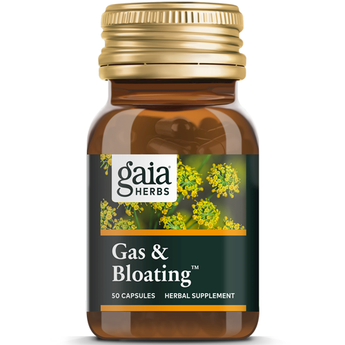 Gas and Bloating 50 caps Gaia Herbs C10050