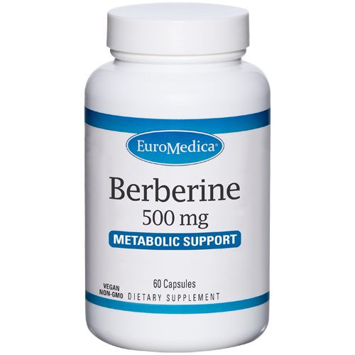 Berberine 500 mg Metabolic Support EuroMedica E79746