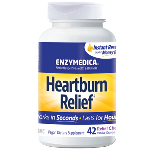 Heartburn Relief 42 chewable tabs Enzymedica E10030