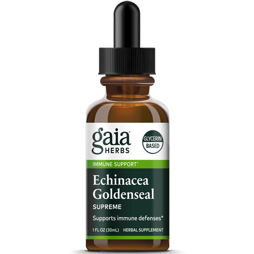 Echinacea/Goldenseal Alcohol-Free Gaia Herbs ECH30