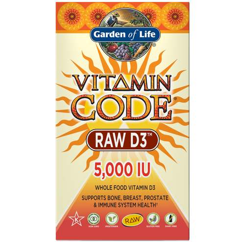 Vitamin Code Raw D3 5000 Garden of Life G15865