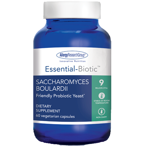 Essential-Biotic Sacch Boulardii 60 caps Allergy Research Group SACCH