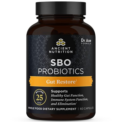 SBO Probiotics Gut Restore 60 caps Ancient Nutrition DA7250