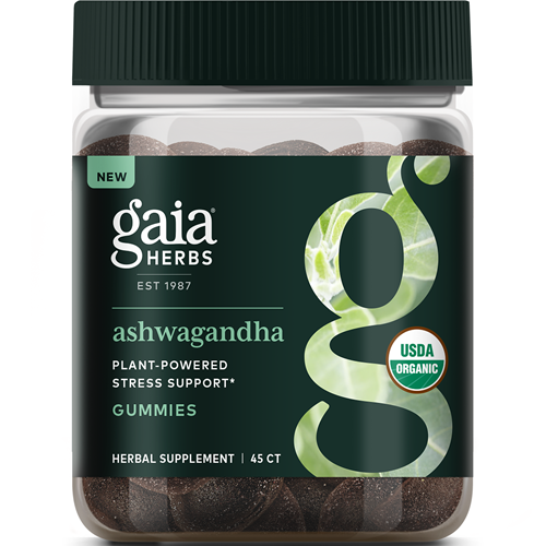 Ashwagandha Gummies 45 ct Gaia Herbs G2099