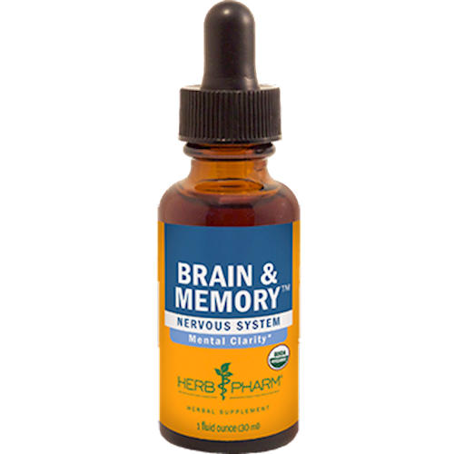Brain & Memory Tonic* Compound Herb Pharm BRA28