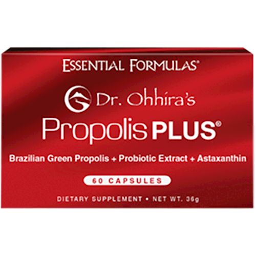 Dr Ohhira's Propolis PLUS  60 caps Essential Formulas E21114