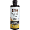 Gold Flax Seed Oil Organic Foods Alive FAL300