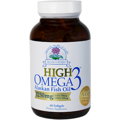 High Omega 3 60 gels Ayush Herbs AY1968