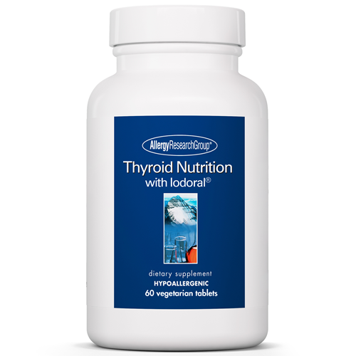 Thyroid Nutrition With Iodoral 60 tabs Allergy Research Group A77670