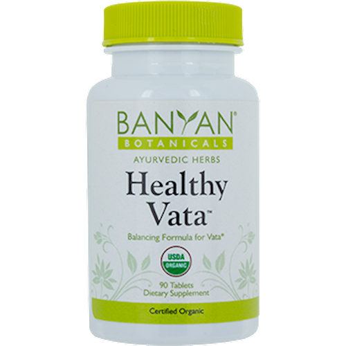 Healthy Vata (Organic) 90 tabs Banyan Botanicals B13113