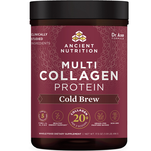 Multi Collagen Protein Cold Brew 40 serv Ancient Nutrition DA2251