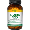 L-Lysine 500 mg w/B6 Country Life C13075