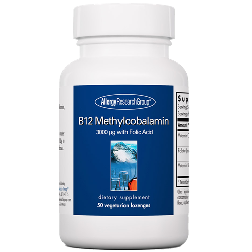 B12 Methylcobalamin 50 loz Allergy Research Group A65603