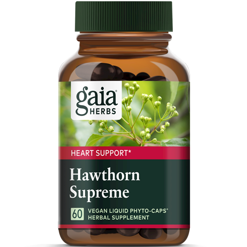 Hawthorn Supreme 60 lvcaps Gaia Herbs HAW47