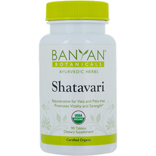 Shatavari, Organic 90 tabs Banyan Botanicals SHAT4