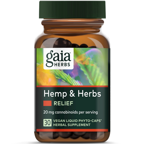 Hemp & Herbs Relief Gaia Herbs G5030ZZ