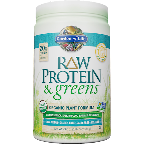 RAW Protein and Greens Lightly SwGarden of Life G18682