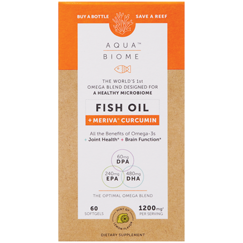 Aqua Biome  Fish Oil Mer Cur 60 softgels Aqua Biome A48111