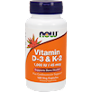 Vitamin D-3&K-2 1000 IU/45 mcg  120 vcap