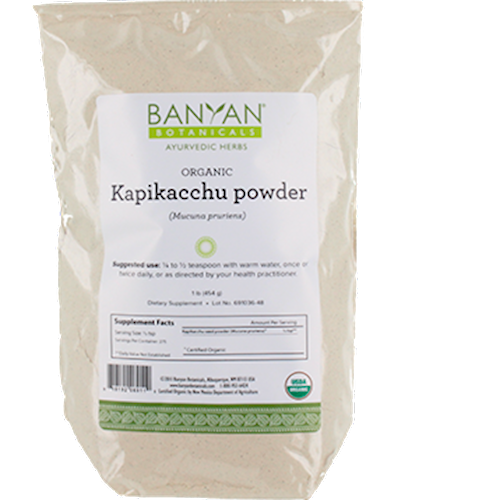 Kapi Kacchu Seed Powder, Organic 1 lb Banyan Botanicals KAPI1