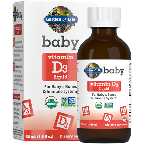 Baby Vitamin D3 Garden of Life G5215