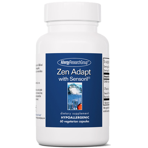 Zen Adapt with Sensoril 60 vegcaps Allergy Research Group A73400