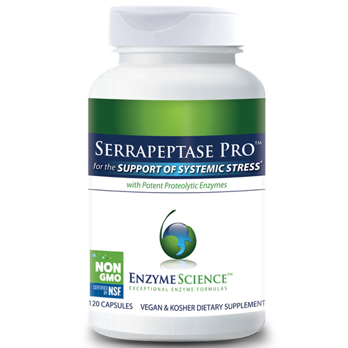 Serrapeptase Pro 120 caps Enzyme Science E30067