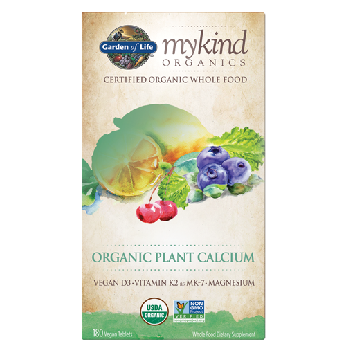 mykind Organics Organic Plant Calcium Garden of Life G17616