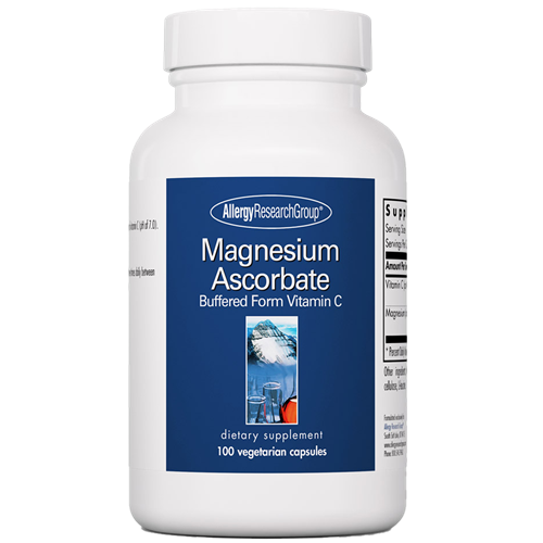 Magnesium Ascorbate 100 vcaps Allergy Research Group ESTE5