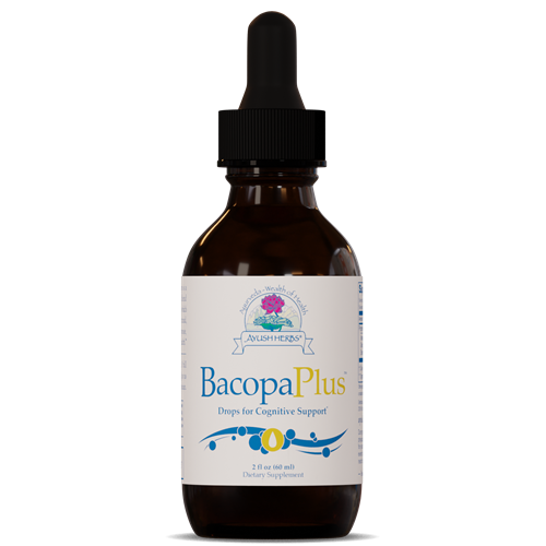Bacopa Plus Drops 2 oz Ayush Herbs A1067