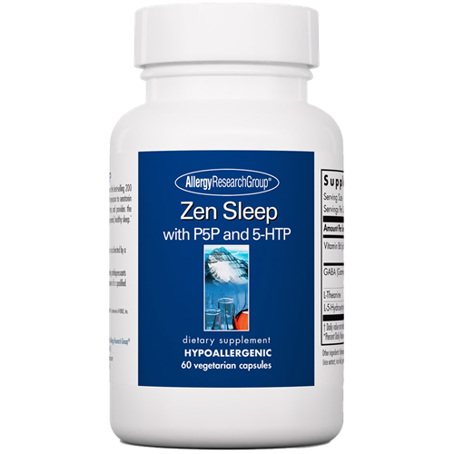 Zen Sleep with P5P and 5-HTP 60 vegcaps Allergy Research Group A73608