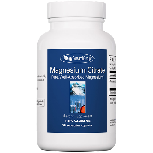 Magnesium Citrate 170 mg 90 caps Allergy Research Group MAGN2