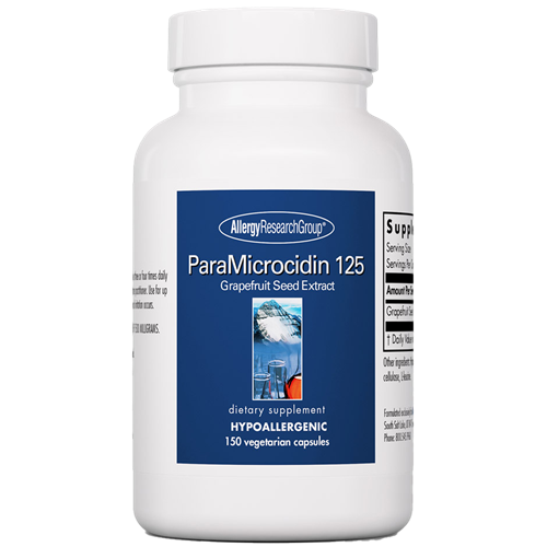 ParaMicrocidin 125 mg 150 caps Allergy Research Group PARA2