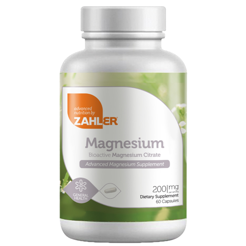 Magnesium Citrate 60 caps Advanced Nutrition by Zahler Z08126