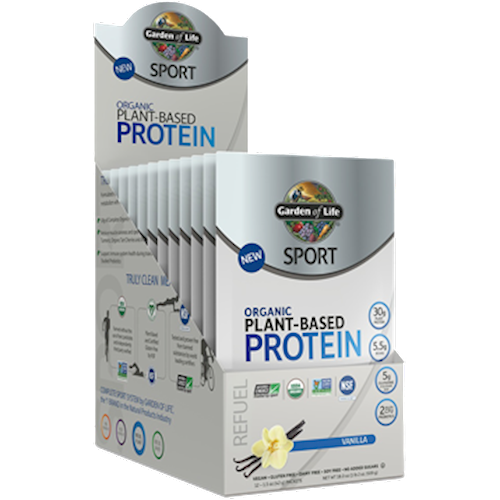 Sport Org Plant-Based Protein Vanilla Garden of Life Sport G19443