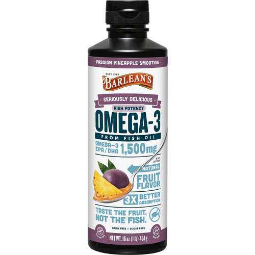 Ultra High Pass/Pine Omega Swirl 16 oz Barlean's Organic Oils B60037