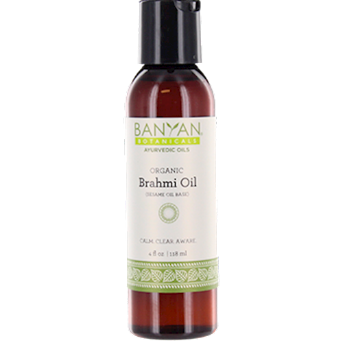 Brahmi Oil Sesame, Organic 4 oz Banyan Botanicals BRAH4