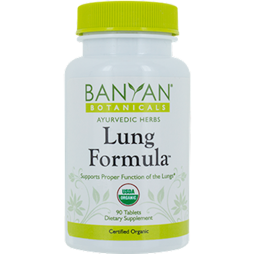 Lung Formula 500 mg 90 tabs Banyan Botanicals LUNG4