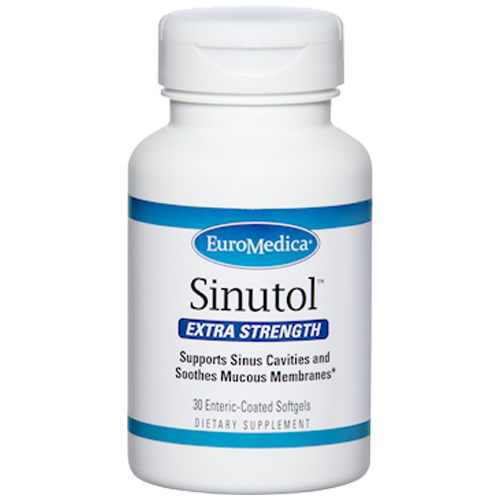 Sinutol Extra Strength 30 gels EuroMedica E82503
