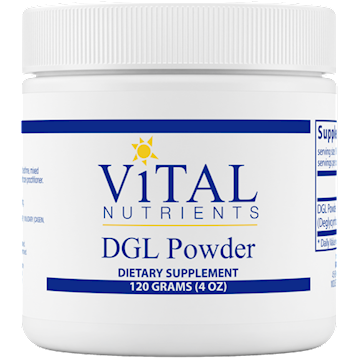 DGL Powder 120 grams/4 oz DGL6 VITAL NUTRIENTS