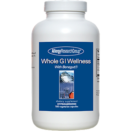 Whole GI Wellness with Benegut 180 caps Allergy Research Group A68307