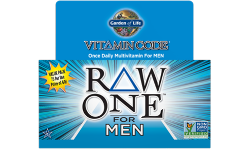 Vitamin Code Raw One for Men Garden of Life G14028