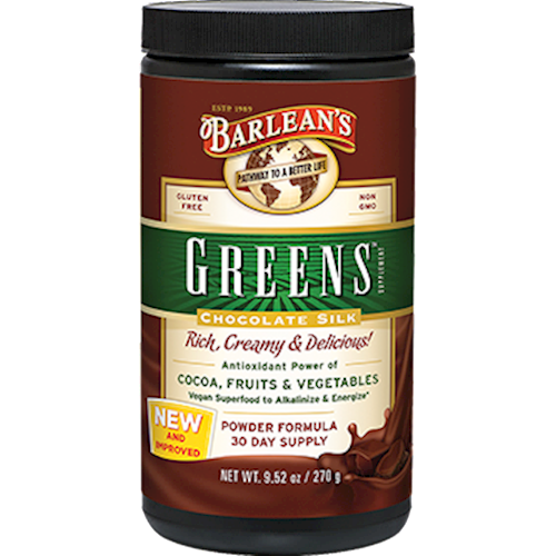 Greens Chocolate Silk 9.52 oz Barlean's Organic Oils B00094